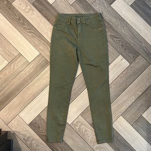 Maurice’s green stretch pants medium